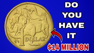 The Royal Treasure Elizabeth Ii 1984 Australia One Dollar Coin Worth Millions Old Coin Big Money.