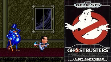 Ghostbusters (1990/MegaDrive) Intro / Opening Gameplay