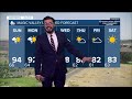 Haze Persists with High Temps; Cooler Weather Arrives Midwee