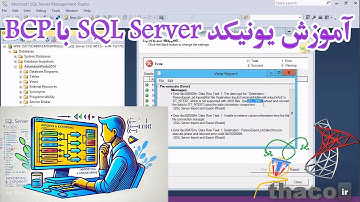 تسلط بر Unicode در SQL Server با BCP و BULK INSERT: آموزش حرفه‌ای