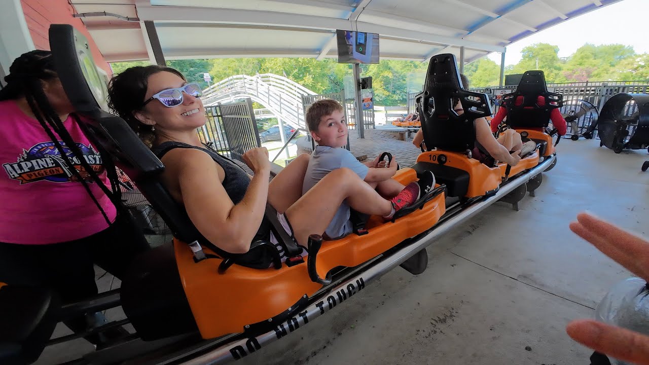 Our First Time Riding Mountain Coasters