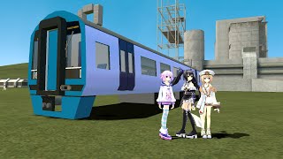 Neptune Noire And Blanc Makes Their Monorail In Gmod