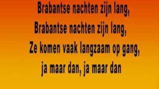 Video thumbnail of "Arie Ribbens - Brabantse nachten zijn lang"