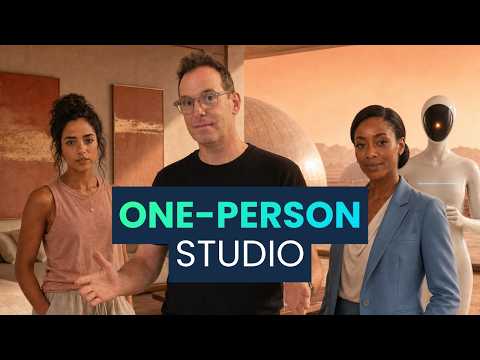 How I Built an AI Sci-Fi World as a One-Person Studio