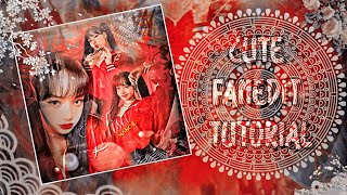 CUTE FANEDIT TUTORIAL //PICSART//