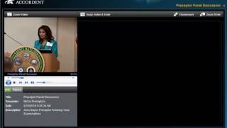 Preceptor Training 2016: 6. Preceptor Panel Discussion