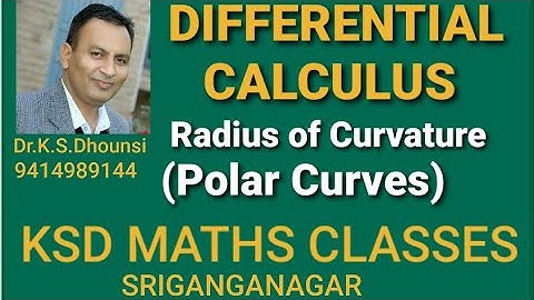Radius of Curvature - Polar Curves