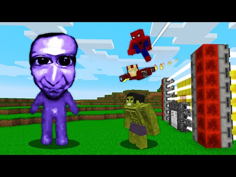 아오오니 VS 최강보안 히어로 [ 몬스터 막기 ]  Ao oni vs <strong>Hero</strong> <strong>in</strong> minecraft