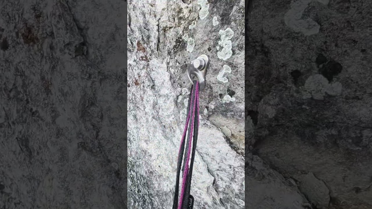 Traverse climb #rockclimbing 