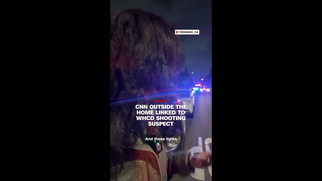 CNN outside home linked to WHCD shooting suspect