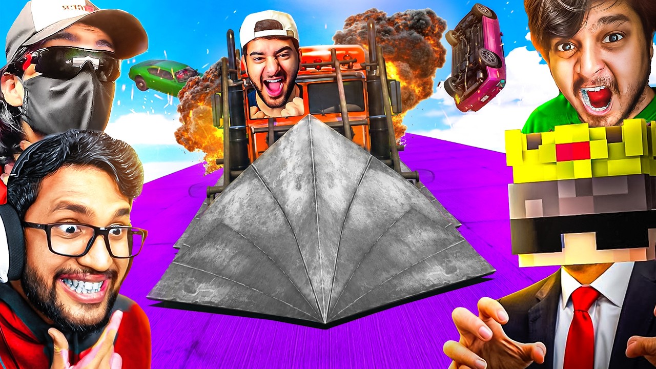 5 GUYZ GTA FACE TO FACE CHALLENGE... (GONE WRONG)
