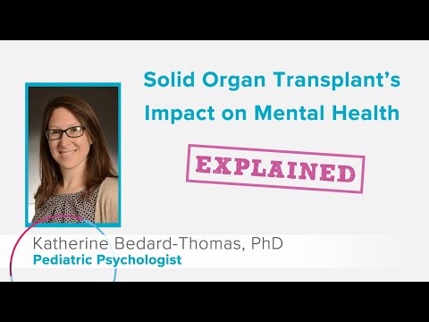 Solid Organ Transplant's Impact on Mental Health: Explained | Cincinnati Children's