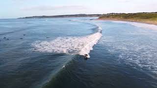 Kooks Having Fun Surfing Chill Autumn Swells in Victoria
