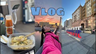 Vlog| 12км пешком по Москве| Планетарий | Пост| Маник с ромашками