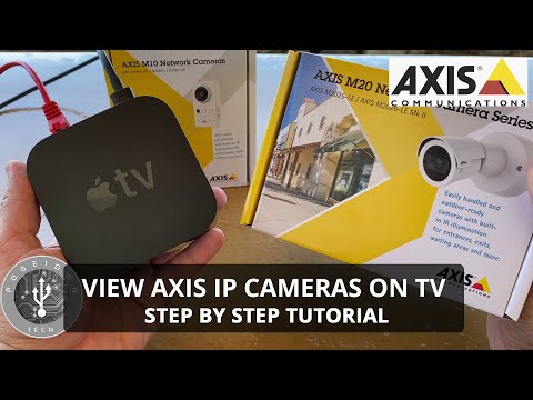 View Axis IP Cameras On TV