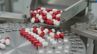 Inside Pharmaceutical Capsule Filling Process 💊 | Satisfying Factory #Shorts
