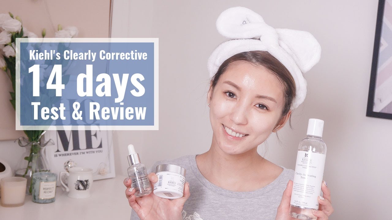14日淡斑實測 ft. Kiehl’s 激光極淨白系列 #7日有感！ Kiehl’s Clearly Corrective 14 days Test & Review♥ Nancy