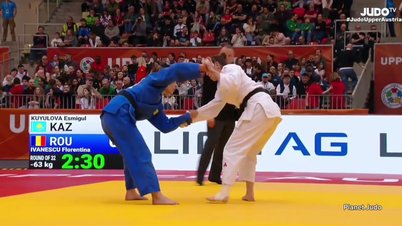 Esmigul KUYULOVA 🇰🇿 🆚️ Florentina IVANESCU🇷🇴 | 1/16финала/-63кг | Гран При Австрия 2026