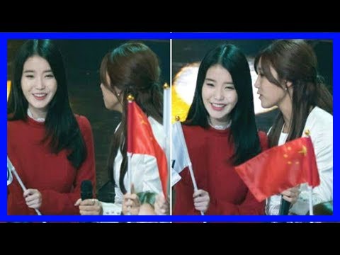[KoreaNews]혼자 서있는 아이유 다정하게 챙겨주는 절친 ‘에이핑크’ 정은지