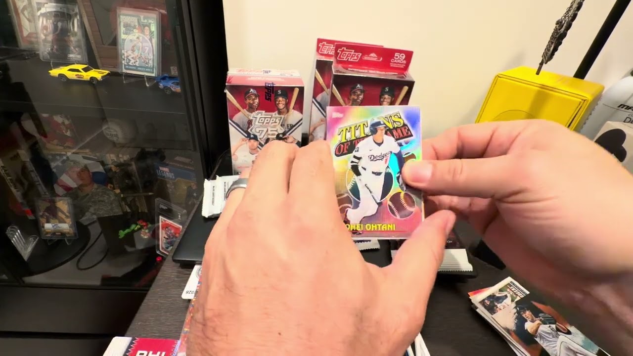 Topps 2025 flagship series one baseball super box blaster box hanger and solo pack 