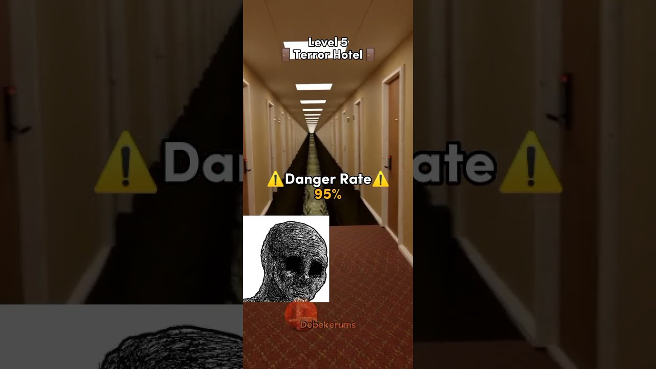  Backrooms Level Danger Rate Creepypasta Shorts
