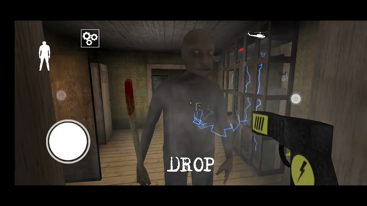 Part 1 of playing granny chapter 2 in helicopter mode 