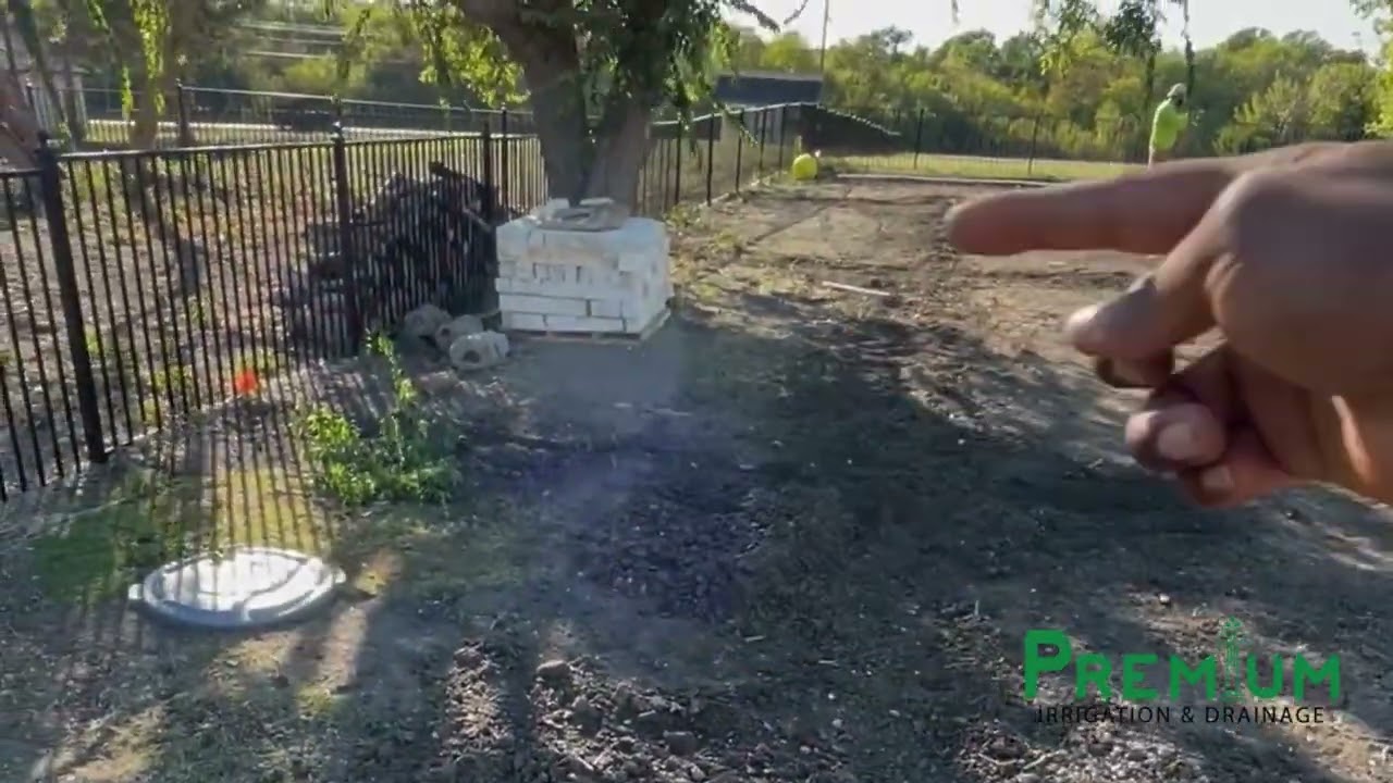 Before Installation  | Irrigation services in McKinney, TX | Premium Irrigation & Drainage