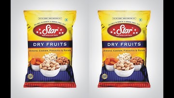 How to Make Any Dry Fruit Packaging Design Using CorelDraw