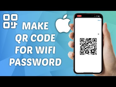 How to Make QR Code for WiFi Password on iPhone