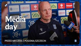 Media Day Trener Niels Frederiksen Przed Meczem Z Pogonią Szczecin