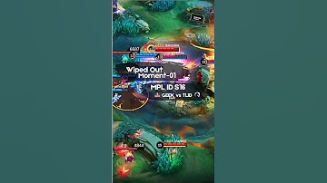MPL ID S16 Wiped Out Moment #mobilelegends #mlbb #mplids16 #mplid #mlbbesports #tlid #geekfam