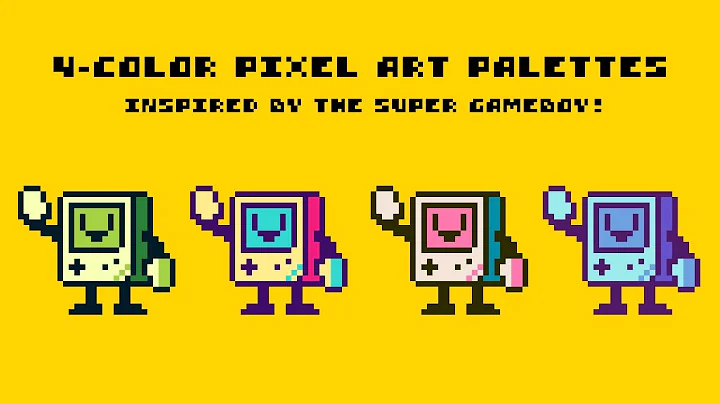 Master the Art of 4-Color Pixel Palettes