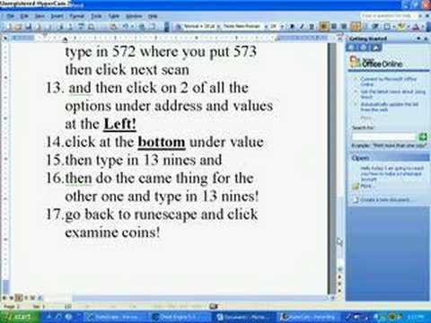How to use cheat engine (text version only)