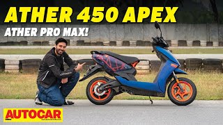 2024 Ather 450 Apex review - It's peak Ather! | @autocarindia1