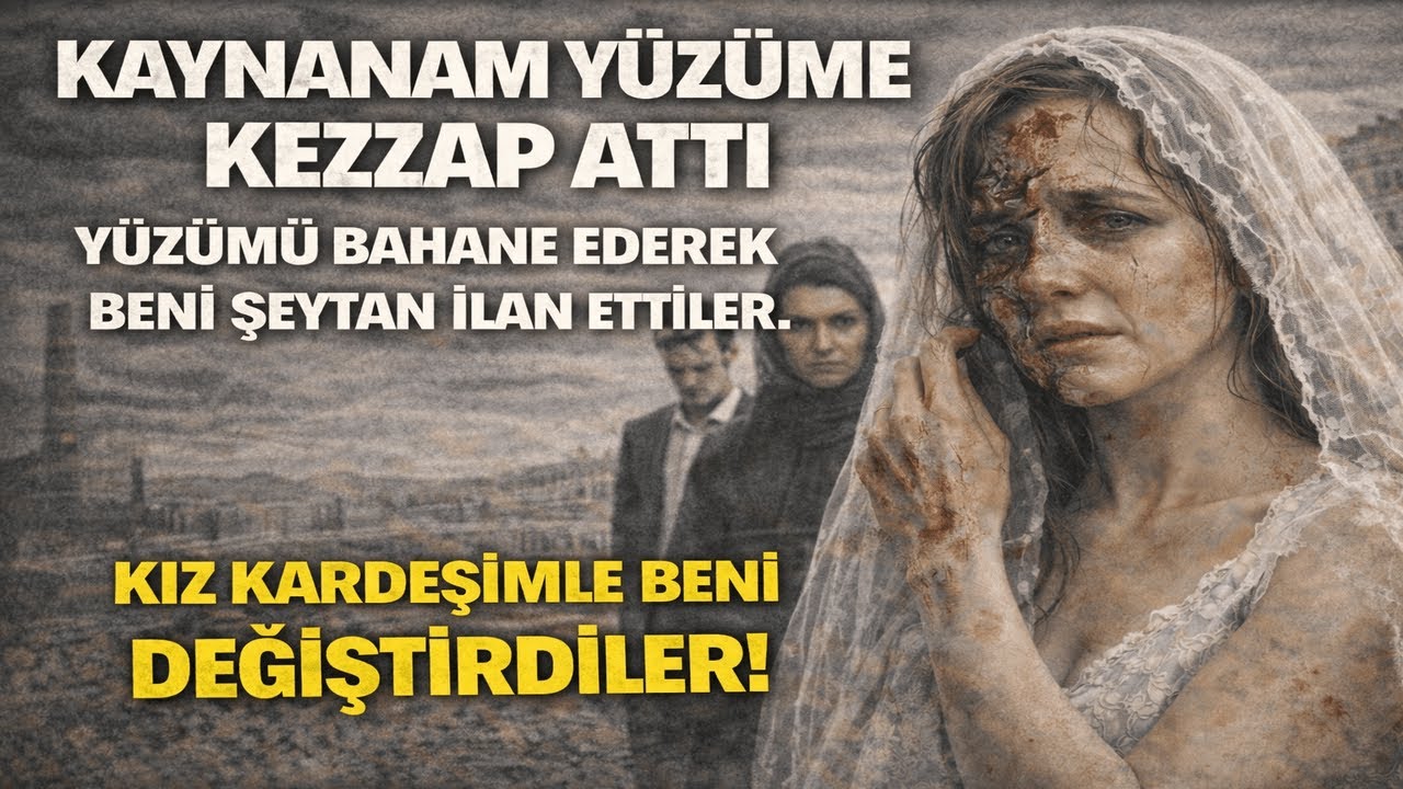 KAYNANAM YÜZÜME KEZZAP ATTI - SONRA KIZ KARDEŞİMLE BENİ DEĞİŞTİRMEK İSTEDİLER! GERÇEK HİKAYE