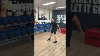 Box Drop Long Jump and Pause