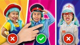 Zombie PoliceGirl, Firegirl, Doctor +More Best of Magic Kids Songs🚨🧟‍♀️