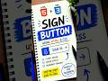 Professional Sign In Button Design 🔥 HTML CSS Only#coding