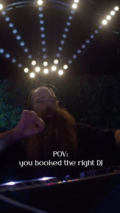 POV: you booked the right DJ 🤝🏼  DJ BEARDED GILAD 2025
