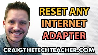 How To Reset A Wired Or Wireless Internet Adapter In Windows(My List Of 80+ Free Downloads: http://goo.gl/mmcnXq This video is brought to you by: http://www.pcmtechhelp.com This video will show how to reset a wired or ..., 2012-04-04T02:11:28.000Z)