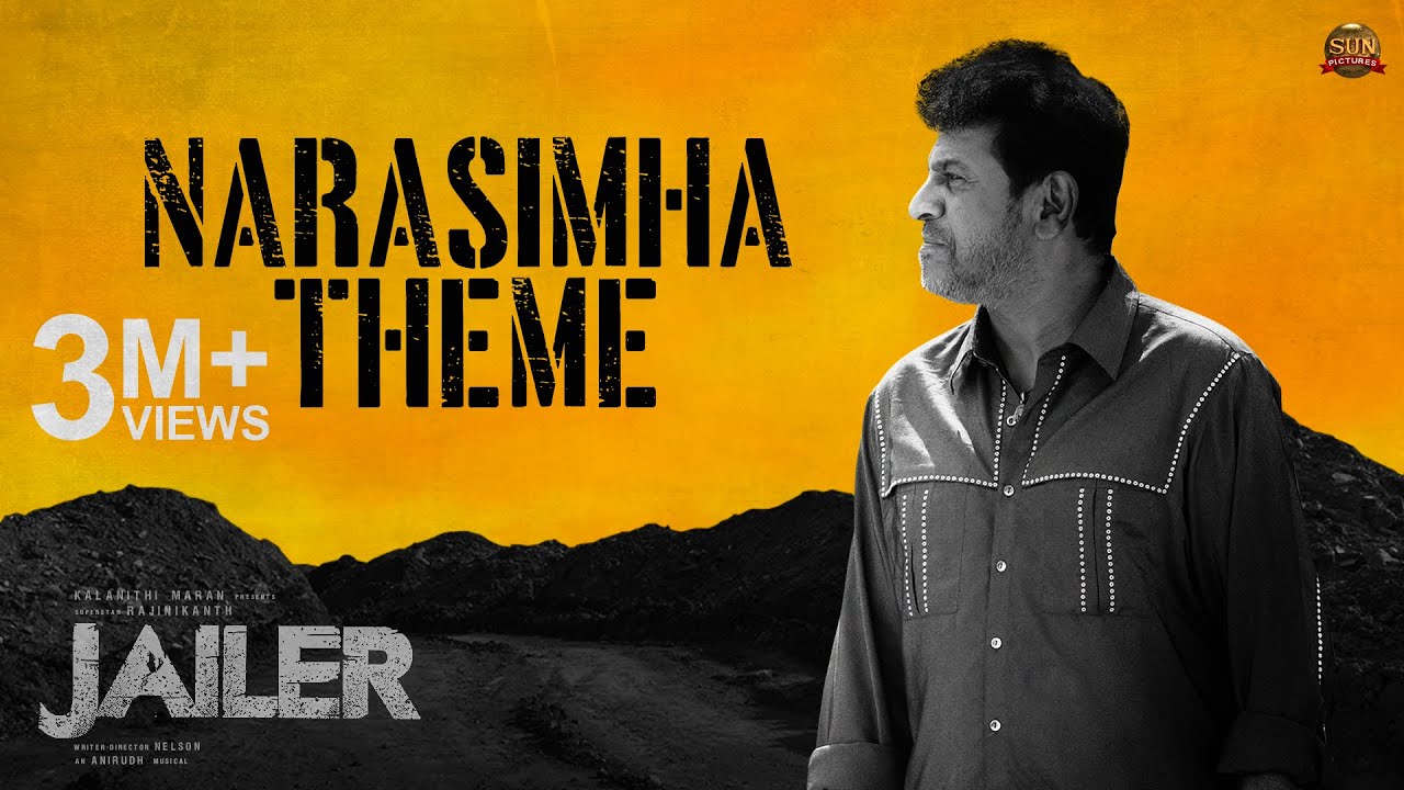 JAILER   Narasimha Theme  Superstar Rajinikanth  Shiva Rajkumar  Sun Pictures  Anirudh  Nelson