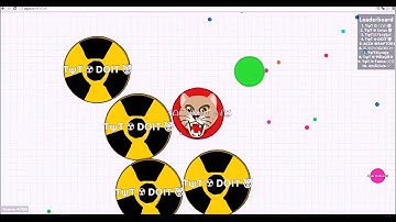 Agario - Teaming with random people
