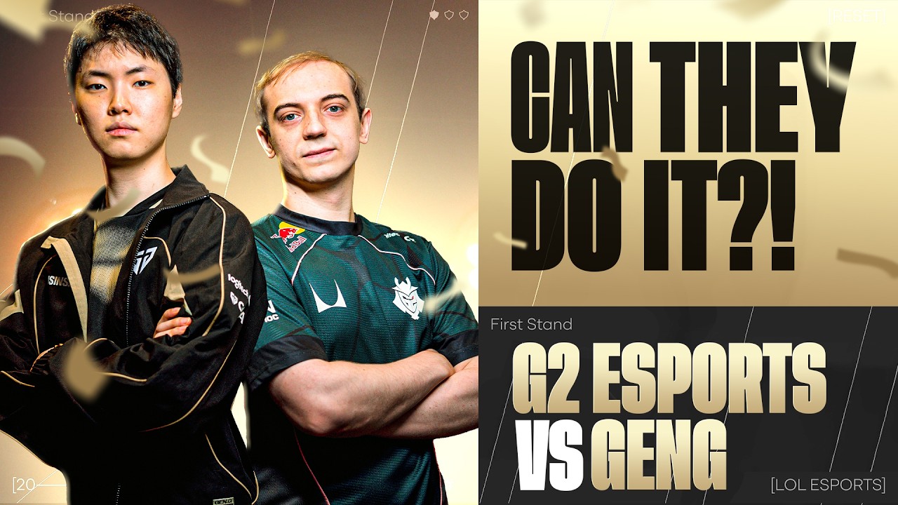 G2 VS GENG SEMI FINALS OF FIRST STAND 2026 - CAN THEY REALLY DO IT