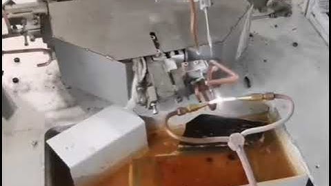 Automatic copper pipe wire soldering equipment oxy hydrogen copper brazing machine