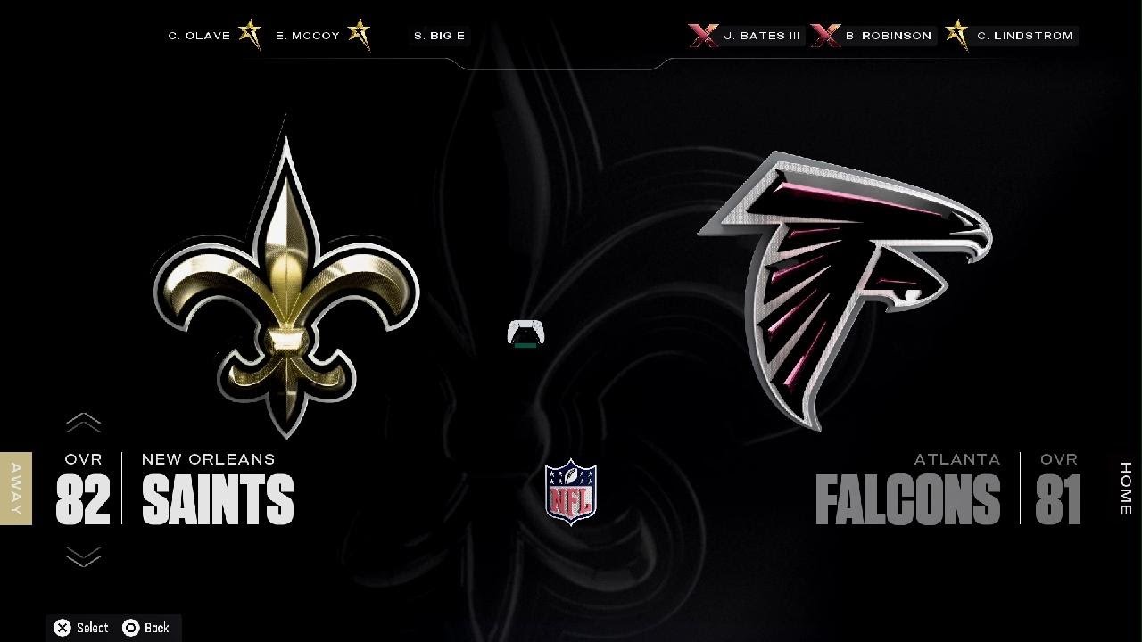 Madden NFL 26 Superstar week  3 NFC south showdown in mercedes-benz Stadium vx Atlanta Falcons