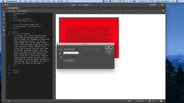 Dreamweaver CC 2020 - Box model demonstration