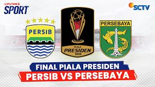 🔴LIVE | Konferensi Pers Jelang Final Piala Presiden 2026: Persib Bandung vs Persebaya Surabaya
