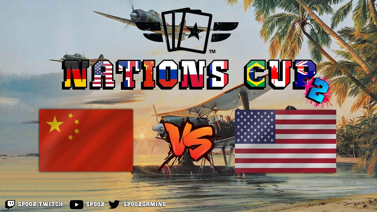 [KARDS] Nations Cup day 1 - China vs. USA