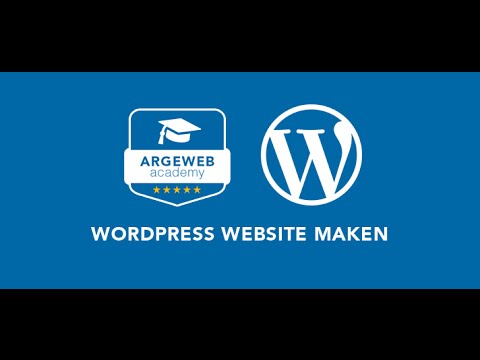 WordPress website maken