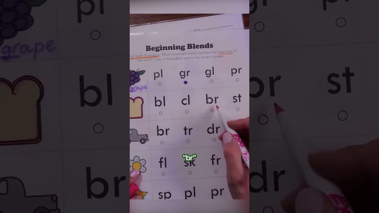 ASMR - Elementary School English Tasks #shorts